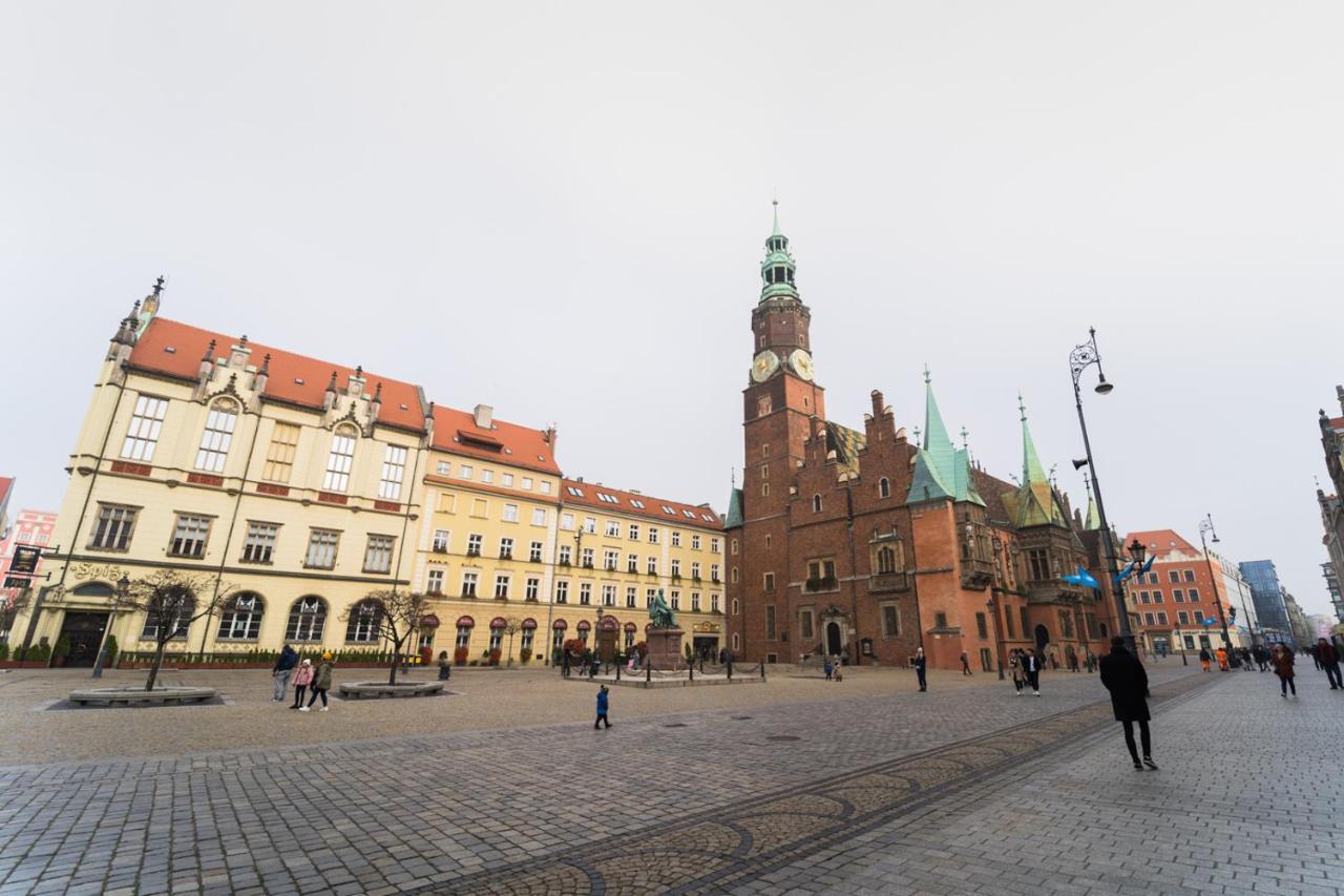 Apart Market Square - Rynek 44 - Opposit Town Hall - 3 Rooms Wroclaw Dış mekan fotoğraf