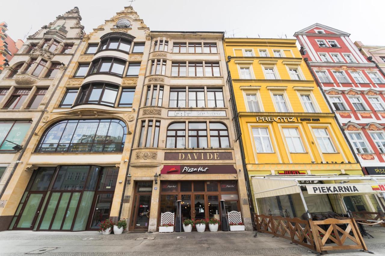 Apart Market Square - Rynek 44 - Opposit Town Hall - 3 Rooms Wroclaw Dış mekan fotoğraf