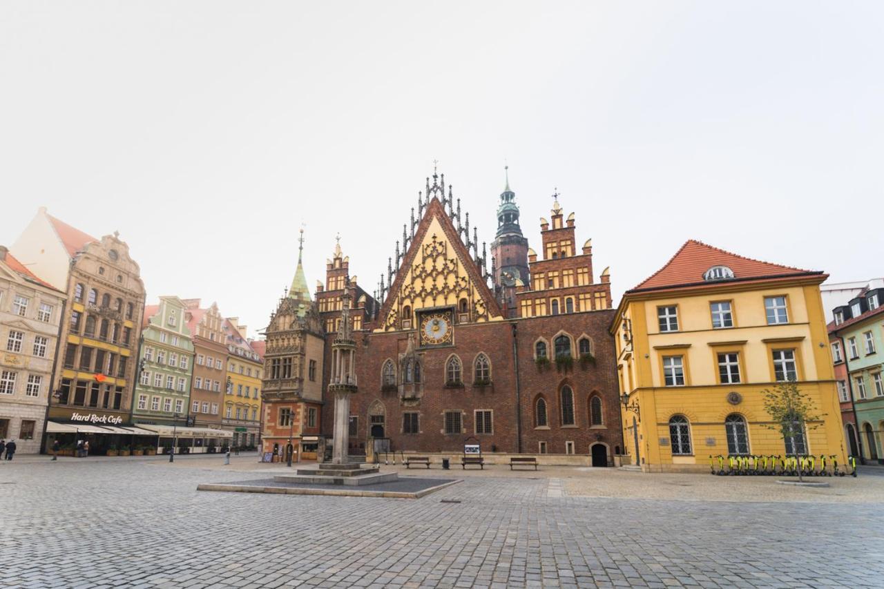 Apart Market Square - Rynek 44 - Opposit Town Hall - 3 Rooms Wroclaw Dış mekan fotoğraf