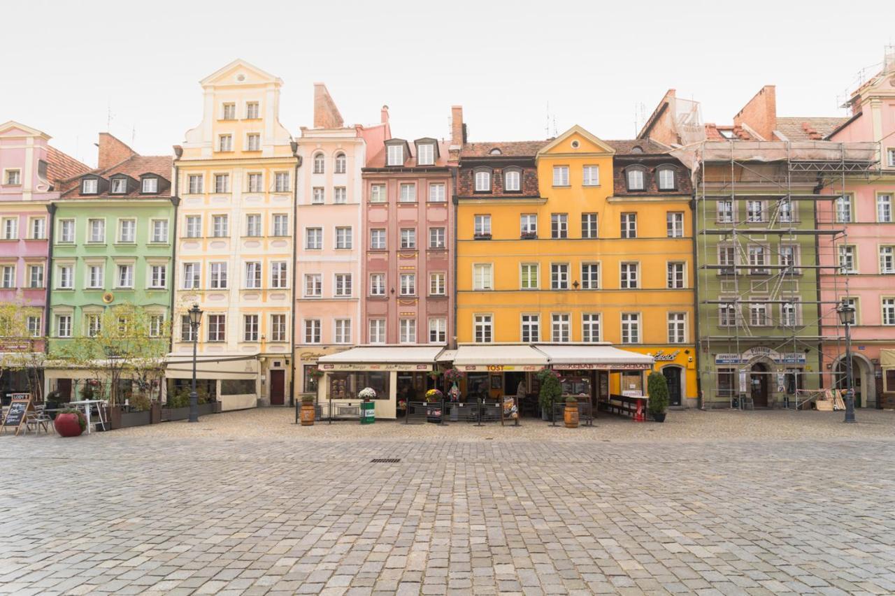 Apart Market Square - Rynek 44 - Opposit Town Hall - 3 Rooms Wroclaw Dış mekan fotoğraf